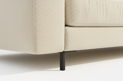 TRENZY Boucle Sectional Sofa — Cream - Sofa by Trenzy Spaces - view 5