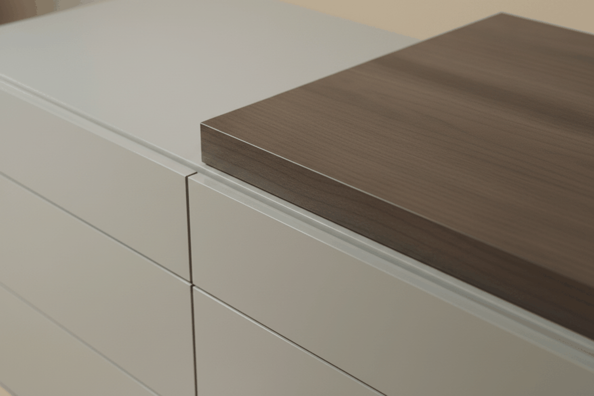 Two-Tone Dresser Detail
