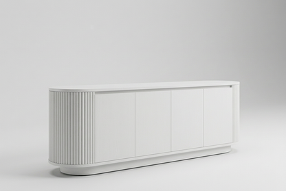White smooth-door Gola sideboard catalogue